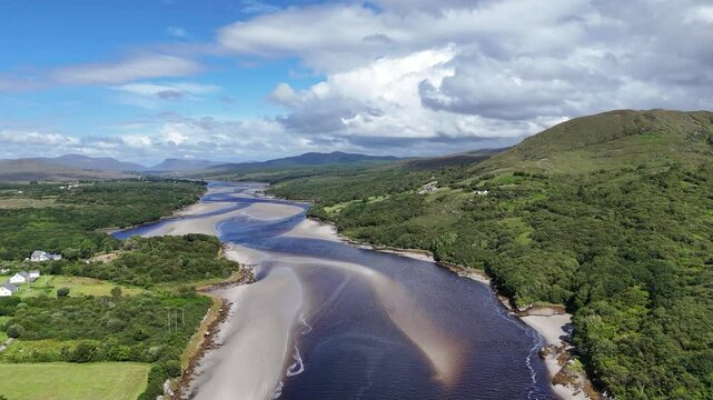 littoral irlandais pr&egrave;s de l'ile d'Arranmore et Burtonport dans le comt&eacute; de Dungloe