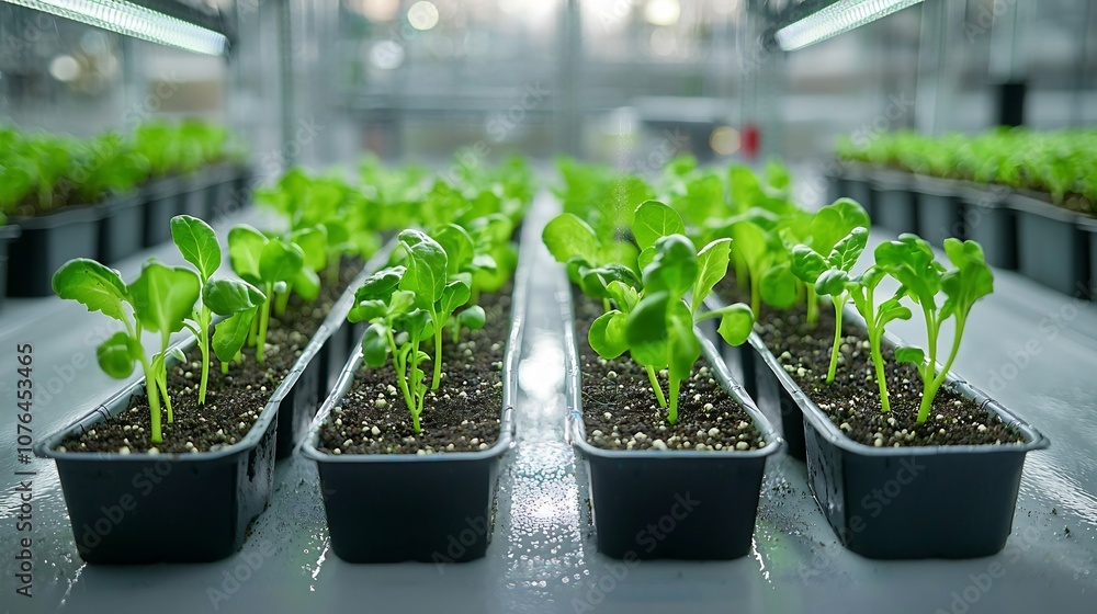 Aufkleber aeroponic setup for leafy greens with misted roots ensuring optimal growth and nutrition in a sustai