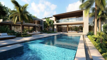 Modern Luxury Villa with Swimming Pool