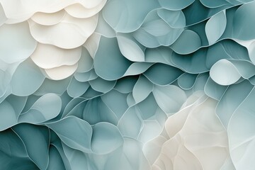 Explore Flowing Textures in Soft Color Palettes