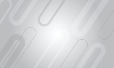 Abstract white oval background. Minimal geometric white oval background abstract design for poster, banner and wallpaper.