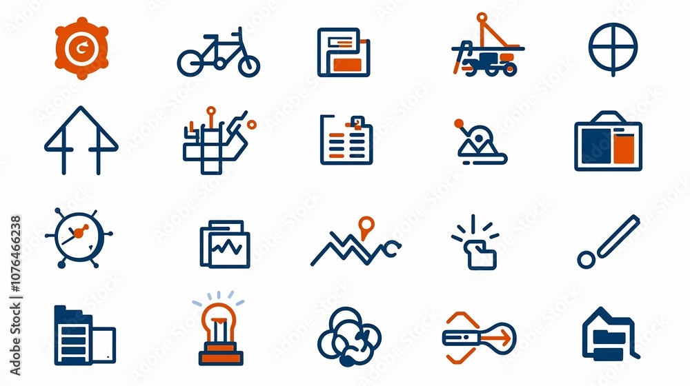 Aufkleber set of 64x64 pixel perfect line icons with editable stroke representing diverse social sectors like 