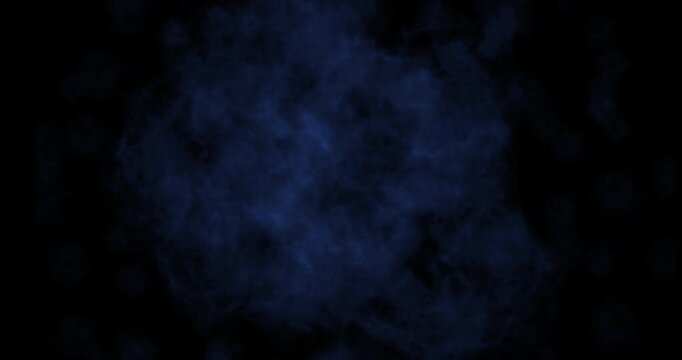 shock wave abstract smoke cosmic explosion shockwave blue energy on black background