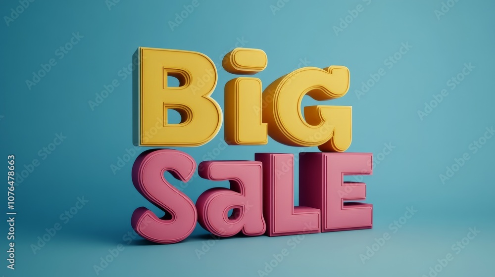 Poster bold 3d 