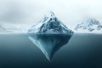 Obraz premium Tip of the iceberg