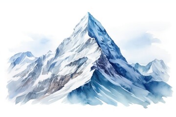 Fototapeta premium Mountain glacier nature snow.