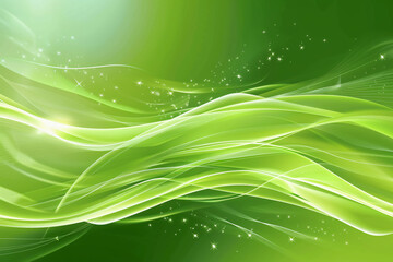 Fototapeta premium Close-Up of Green Leaves in Sunlight with Natural Bokeh Background