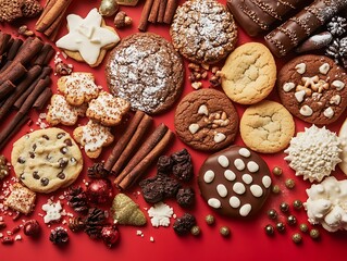 Group of Cookies and Spices

