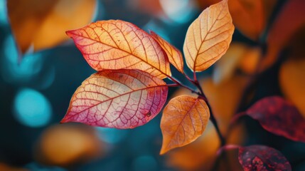 A close-up shot of a single leaf with blurred background, suitable for use in designs related to nature and simplicity