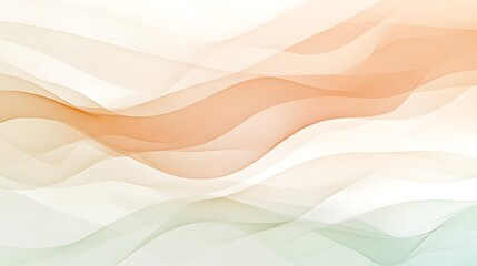 Abstract Background with Wavy Lines and Gradient Colors