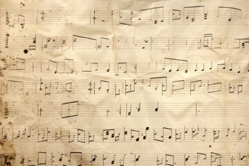 Musical note backgrounds paper old.