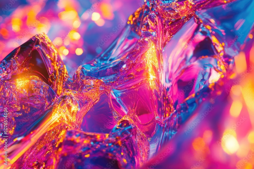 Poster a close-up view of a liquid substance with unique texture and patterns