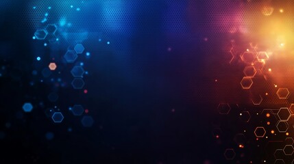 A beauty futuristic abstract background in a high-tech style. Shining lines and patterns resembling neural networks, connections, and digital circuits.