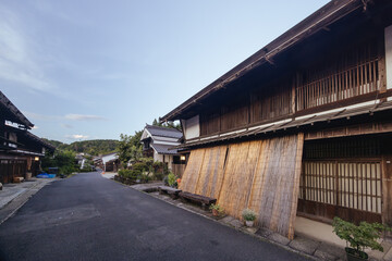 Tsumago at Dusk in Japan