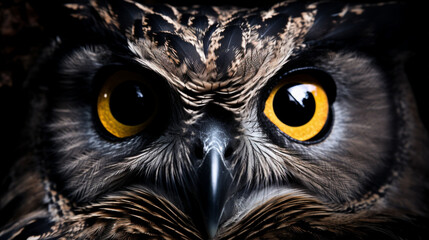 Fototapeta premium great horned owl