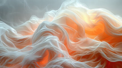 Fototapeta premium An ethereal and dreamy abstract design