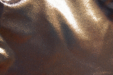 Backdrop - shiny bronze nylon and spandex lame fabric