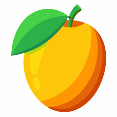 illustration of an mango fruit