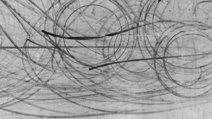 Tire mark from car skid mark, Car tire mark skid mark on asphalt road race track, Texture and...