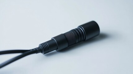 Lavalier microphone wireless isolated on white background