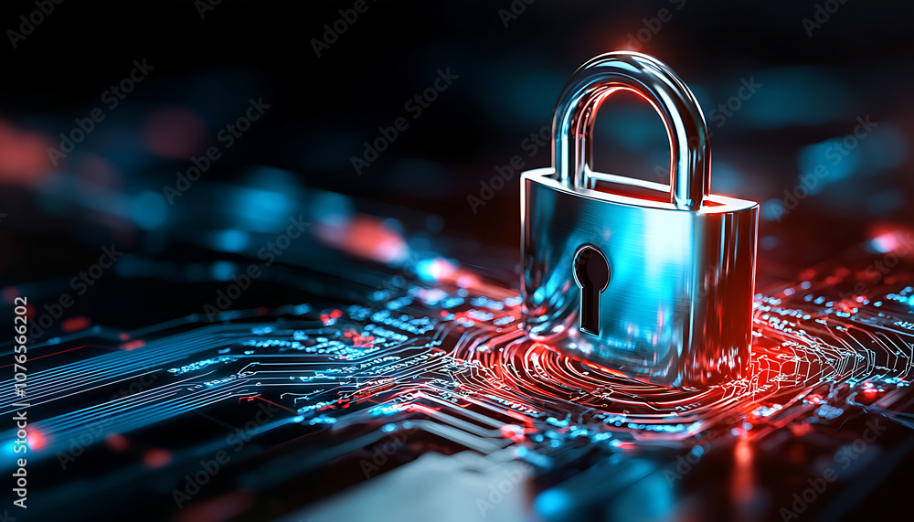 Poster enhance your network's security by understanding the key cybersecurity risks that threaten your data