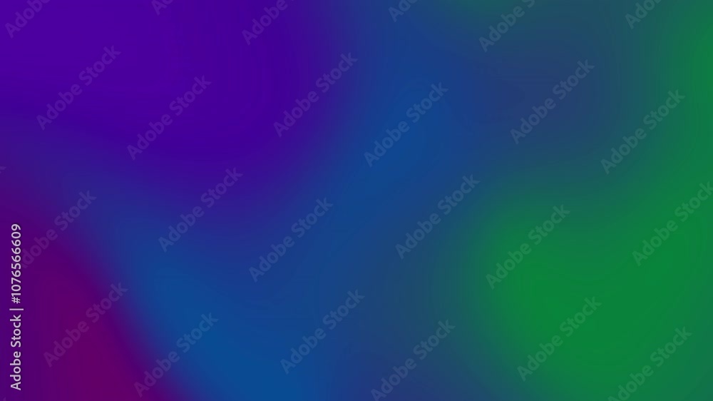 Poster abstract colorful background with smooth gradients in shades of purple, blue, and green creating a v