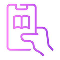 ebook gradient icon