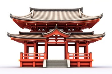 Fototapeta premium Arch architecture building shrine.