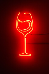 street neon sign at night 