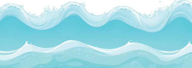 Transparent abstract soft blue and green abstract water color ocean wave texture background. Banner Graphic Resource as background for ocean wave and water wave abstract graphics	