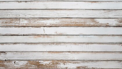 Obraz premium White painted wood texture seamless rusty grunge background
