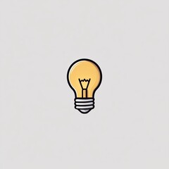 Image of A Light Bulb Depicting An Idea, Generative AI