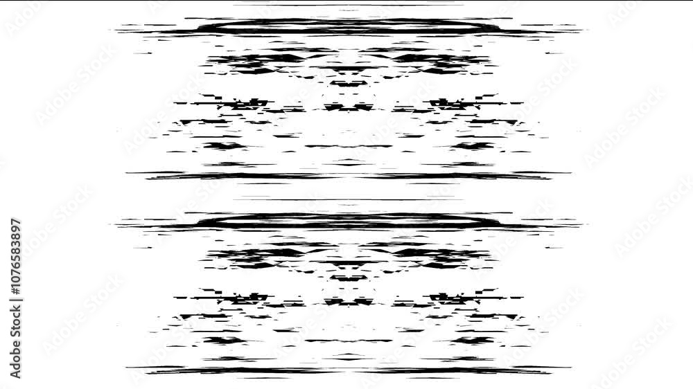 Poster tv screen noise with glitch effect. glitch static black noise on television. static tv noise caused 