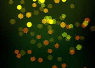 Bokeh Photo Overlay on Black Background. Beautiful Soft Light Bokeh Effect. Ideal for Photography, Graphic Design, and Video Editing.