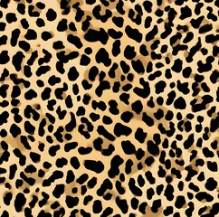 leopard texture real wild cat fur modern design for fabric
