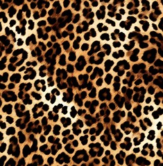 Fototapeta premium leopard texture, dark blurred background, wild cat spots, wool, jaguar print