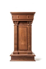 Naklejka premium Judge podium architecture letterbox audience.