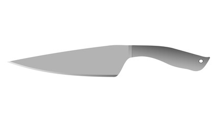 Simple icon showing a knife with a metal handle
