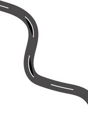 linear movements of the pattern on a white background