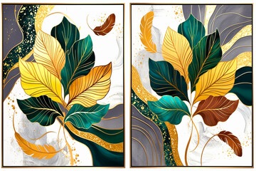 autumn leaves background