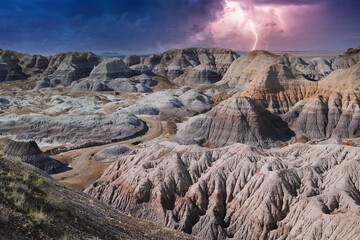 Petriefied Forest National Park Arizona