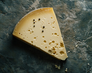 Cheese plate with wine