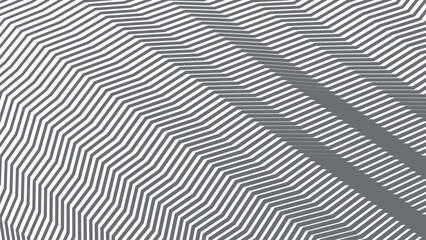 Grey stripes zig zag curve lines abstract background for backdrop or fabric style