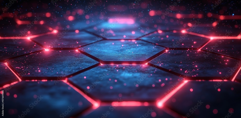 Poster design that uses a hi-tech digital interface background for advertising and video games. it illustra