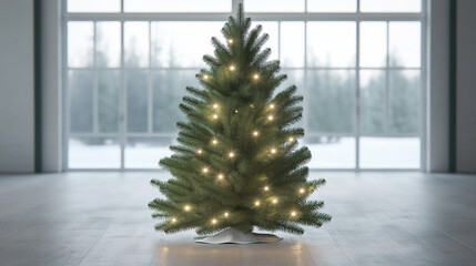 Minimalist Christmas tree
