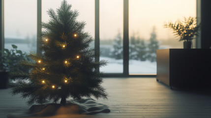 Minimalist Christmas tree
