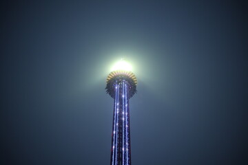 Attraction de foire, manège