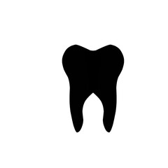 Tooth silhouette 