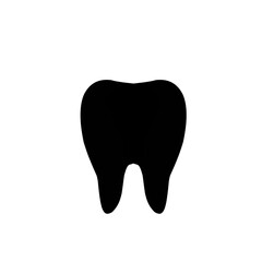 Tooth silhouette 