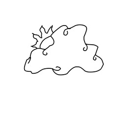 illustration of a hedgehog